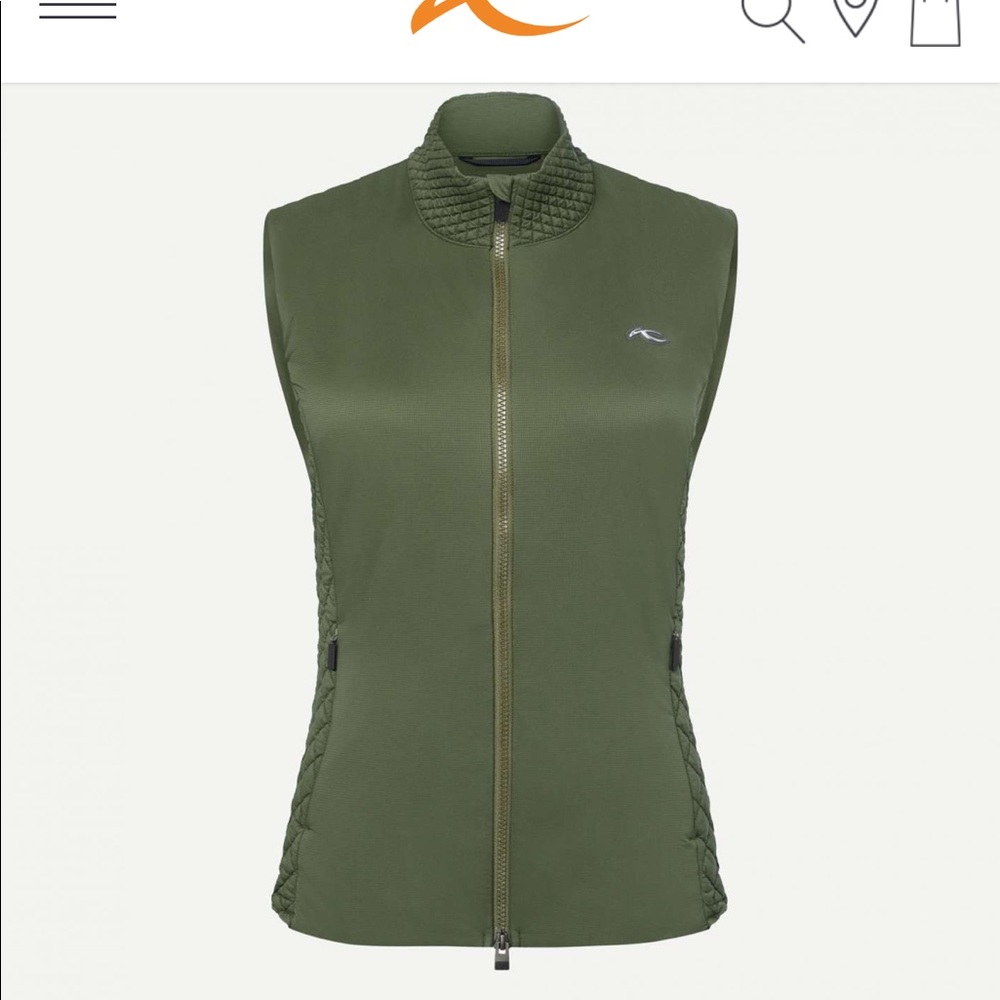 Kjus down vest